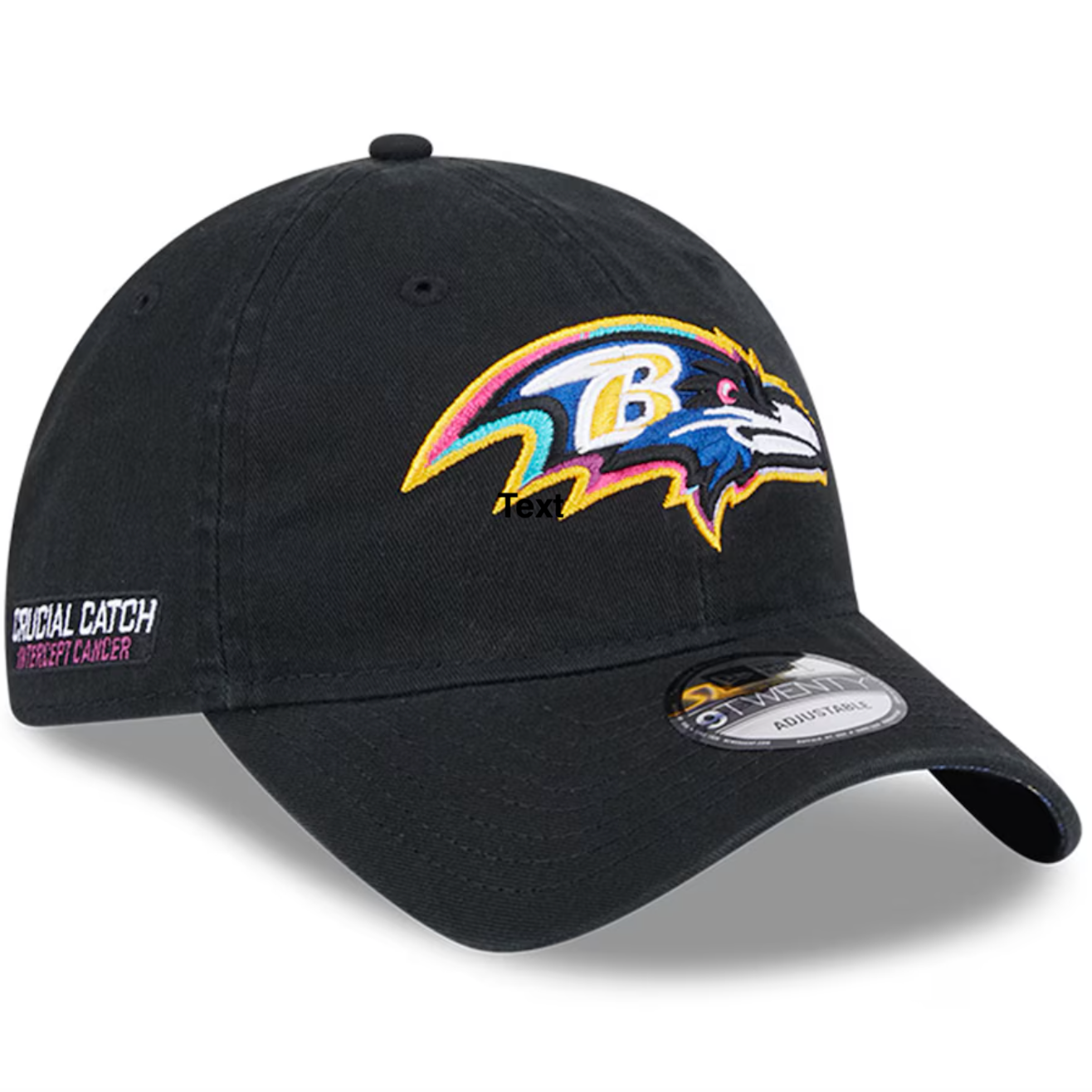 Baltimore Ravens Men's 2024 Crucial Catch Adjustable Hat | Poor