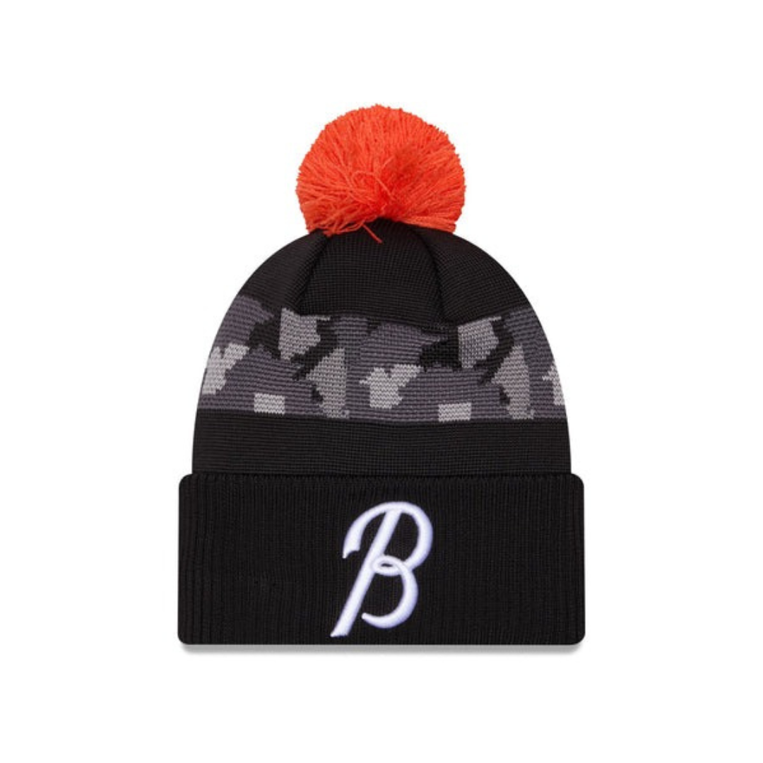 Baltimore Orioles City Connect Pom Knit Hat Poor Boys Sports