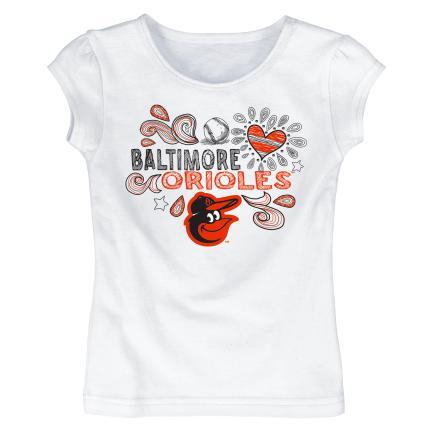 Girls orioles shirt discount