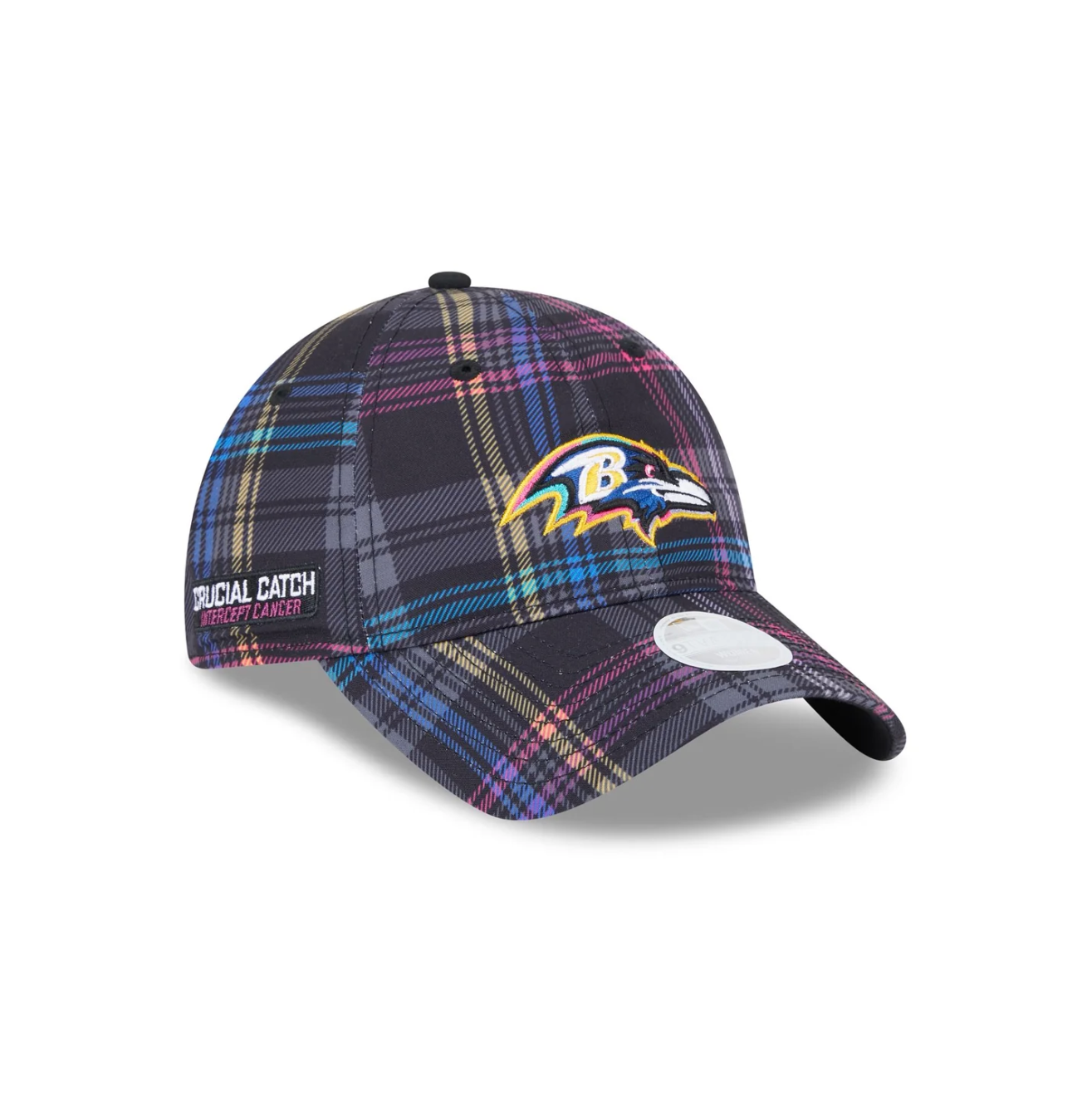 Baltimore Ravens Women s 2024 Crucial Catch Adjustable Hat