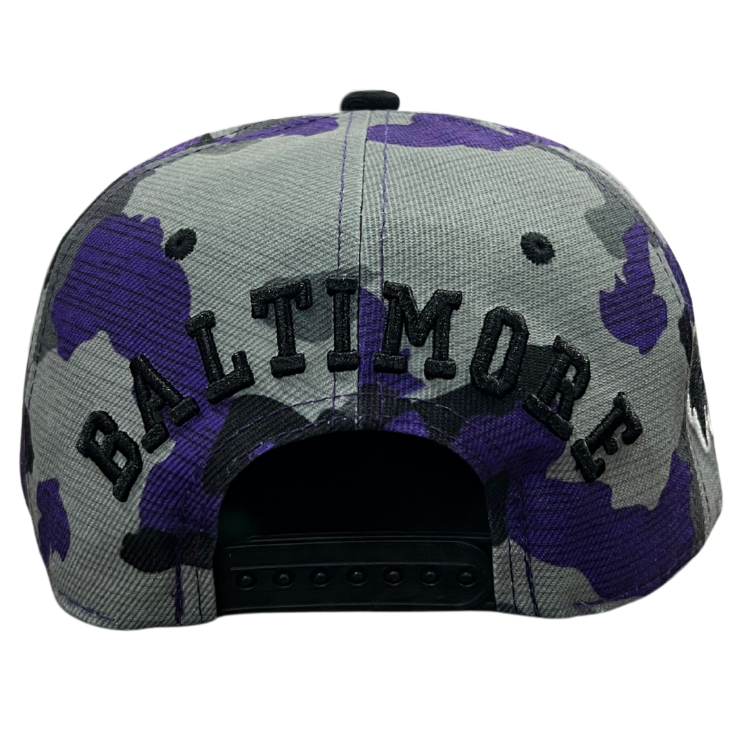 Purple camo hat outlet